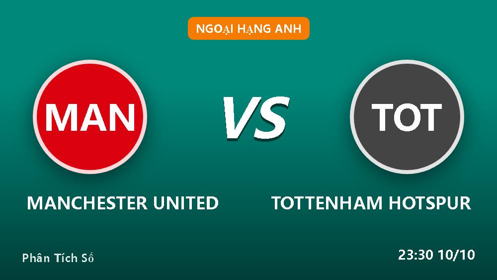 Ví dụ soi kèo Man Utd vs Tottenham: Old Trafford đọc vị ra sao?